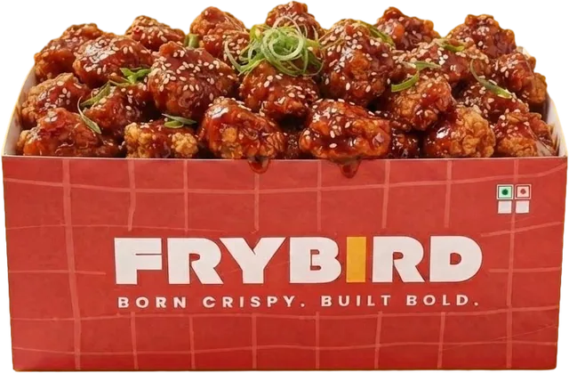 Popcorn Chicken, photographed against a plain background