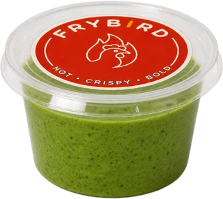 Green Sauce, photographed against a plain background
